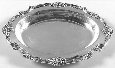 King Francis (Silverplate, Hollowware) Relish, No Glass Liner