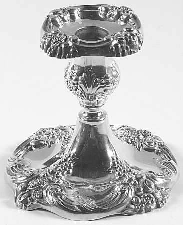 King Francis (Silverplate, Hollowware) 5" Console Candleholder