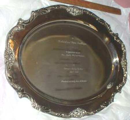King Francis (Silverplate, Hollowware) Large Plated Meat Platter No Well