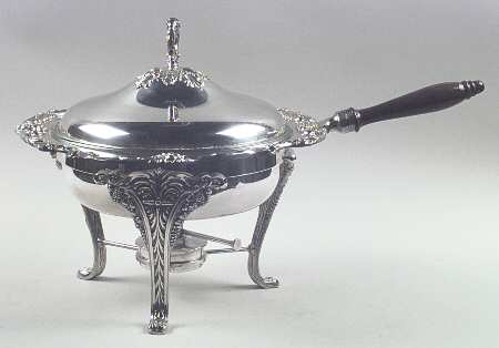 King Francis (Silverplate, Hollowware) Silverplate Chafing Dish
