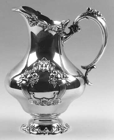 King Francis (Silverplate, Hollowware) Silverplate Water Pitcher