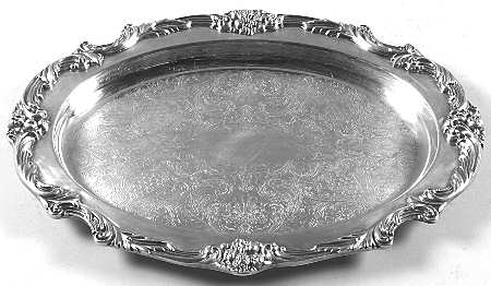 King Francis (Silverplate, Hollowware) 16" Oval Serving Platter