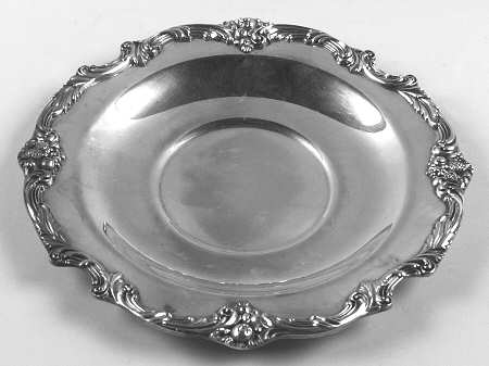 King Francis (Silverplate, Hollowware) Silverplate Sandwich Plate