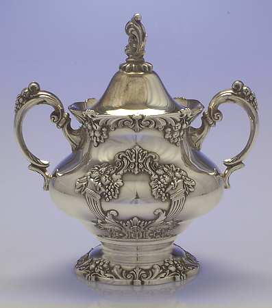 King Francis (Silverplate, Hollowware) Sugar Bowl & Lid