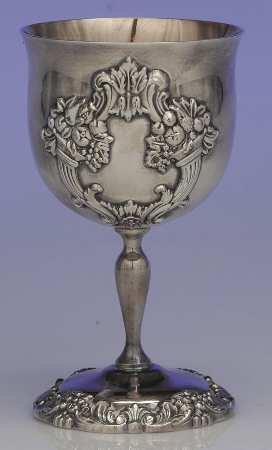 King Francis (Silverplate, Hollowware) Silverplate Wine Goblet