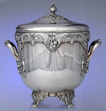 King Francis (Silverplate, Hollowware) Ice Bucket & Lid
