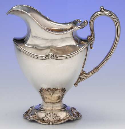 400 (Sterling, Hollowware, Scrolls) Sterling Water Pitcher