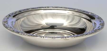 Marlborough (Sterling, 1906, Hollowware) 9" Round Vegetable Bowl