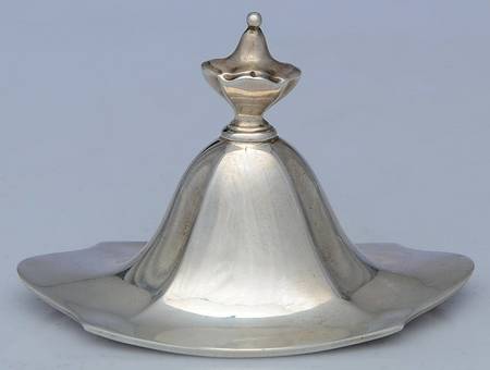 Hepplewhite-Plain (Sterling, 1907, Hollowware) Lid for Sugar Bowl