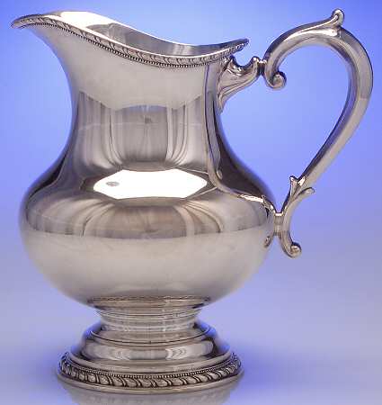 Old London (Silverplate, Hollowware) Silverplate Water Pitcher