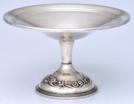 Savannah (Sterling, 1962, Hollowware) Weighted Round Compote (Height X Width)
