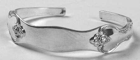 Savannah (Sterling, 1962, Hollowware) Sterling Bracelet