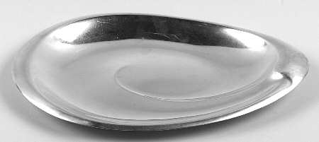 Silver Sculpture (Sterling, 1954, Hollowware) 12" Sandwich Plate