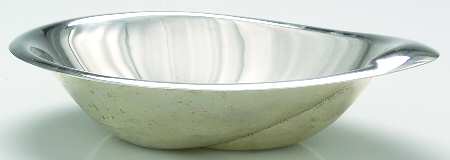 Silver Sculpture (Sterling, 1954, Hollowware) 9" Oval Vegetable Bowl