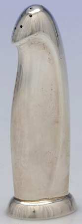 Silver Sculpture (Sterling, 1954, Hollowware) Salt Shaker