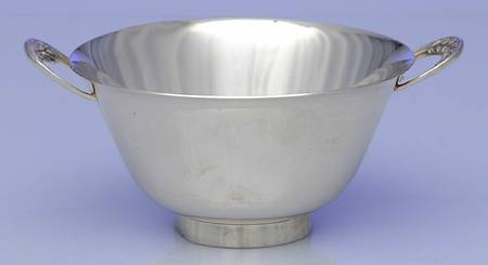 Silver Wheat (Sterling, 1952, Hollowware) Mini Open Sugar Bowl