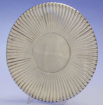 Trajan (Sterling, Hollowware) 11" Sandwich Plate