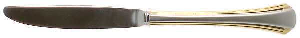 Golden Miro-Frosted (Stainless) Modern Hollow Knife