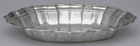 Chippendale (Silverplate, Hollowware) Double Vegetable Bowl-No Lid
