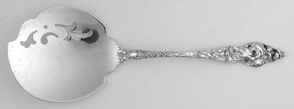 Les Six Fleurs (Sterling, 1901) Large Cucumber Server