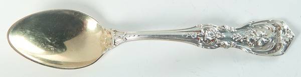 Francis I (Sterling, Eagle-R-Lion, 1907, Monograms) Demitasse Spoon