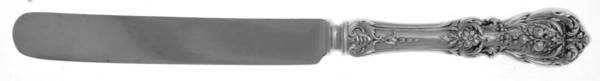Francis I (Sterling, Eagle-R-Lion, 1907, Monograms) Old French Hollow Knife with Bolster