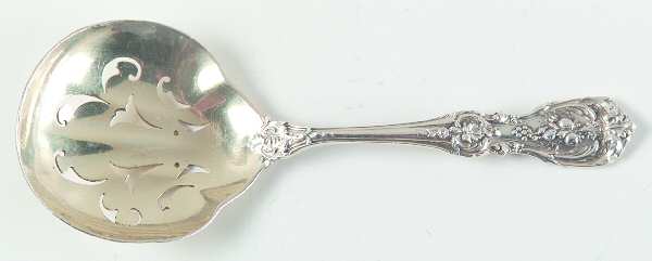 Francis I (Sterling, Eagle-R-Lion, 1907, Monograms) Solid Bon Bon Spoon