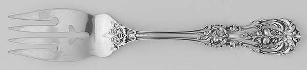 Francis I (Sterling, Eagle-R-Lion, 1907, Monograms) Individual Salad Fork