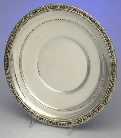 Medici (Sterling, Hollowware) 10" Sandwich Plate