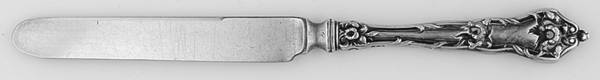Intaglio (Sterling, 1905, Eagle-R-Lion) Youth/Tea Knife with Silverplate Blade