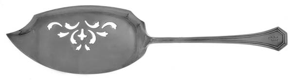 Sierra (Silverplate, 1914) Large Solid Fish Serving Knife