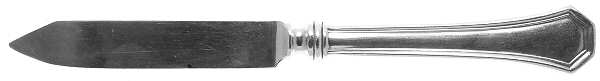 Sierra (Silverplate, 1914, Monograms) Individual Fruit Knife with Silverplate Blade