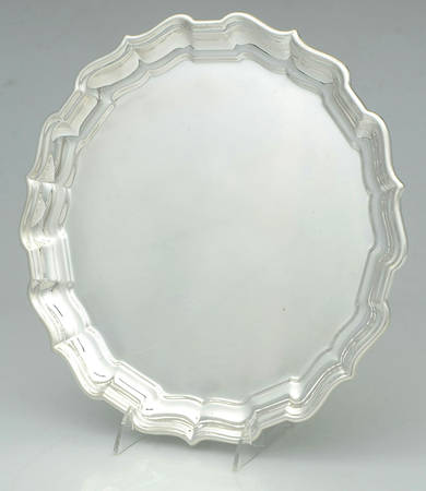 Chippendale (Sterling, Hollowware) 12" Round Tray