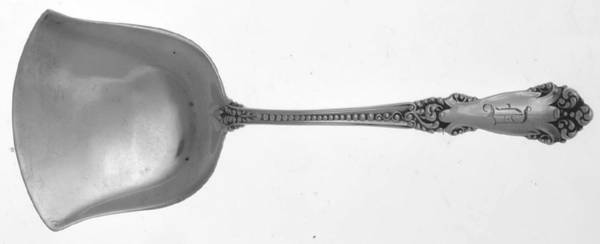 La Marquise (Sterling, 1895, Monograms) Bon Bon Scoop