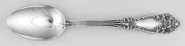 Tiger Lily (Silverplate, 1901, Monograms) Teaspoon