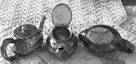 U S NAVY (SILVERPLATE, HOLLOWWARE) Teapot