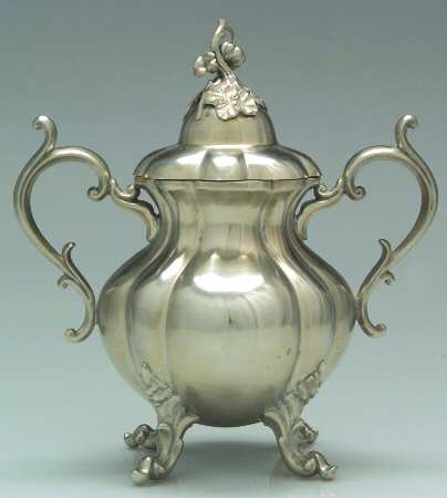 Winthrop (Pewter, Hollowware) Sugar Bowl with Lid