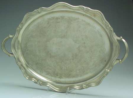 Winthrop (Pewter, Hollowware) Large Waiter Tray