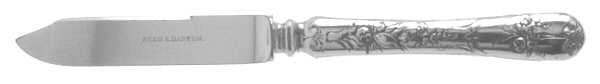 RDS77 (SILVERPLATE) Individual Solid Fruit Knife
