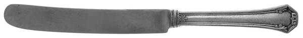 Pompeian (Silverplate, 1930, Monograms) Old French Hollow Knife