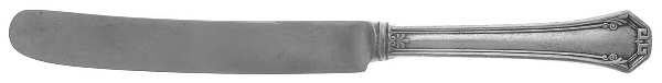 Pompeian (Silverplate, 1930, Monograms) Old French Hollow Knife