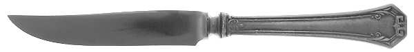 Pompeian (Silverplate, 1930, Monograms) Individual Fruit Knife with Stainless Blade