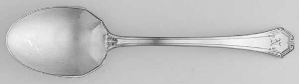 Pompeian (Silverplate, 1930, Monograms) Sugar Spoon