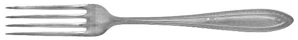 Sir Galahad (Silverplate, 1927, Monograms) Fork
