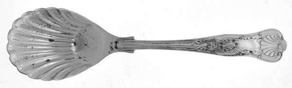 Kings (Silverplate) Sugar Shell Spoon