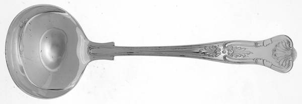 Kings (Silverplate) Solid Gravy Ladle