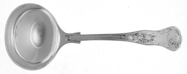 Kings (Silverplate) Solid Piece Cream Ladle