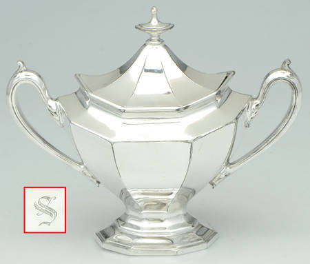 Sierra (Silverplate, Hollowware) Sugar Bowl & Lid