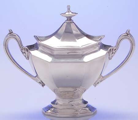 Sierra (Silverplate, Hollowware) Sugar Bowl & Lid