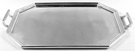 Sierra (Silverplate, Hollowware) Large Silverplate Waiter Tray